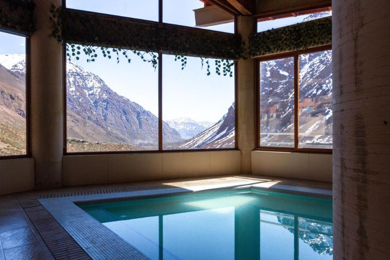 Lodge El Morado Refugio Lo Valdes ภายนอก รูปภาพ