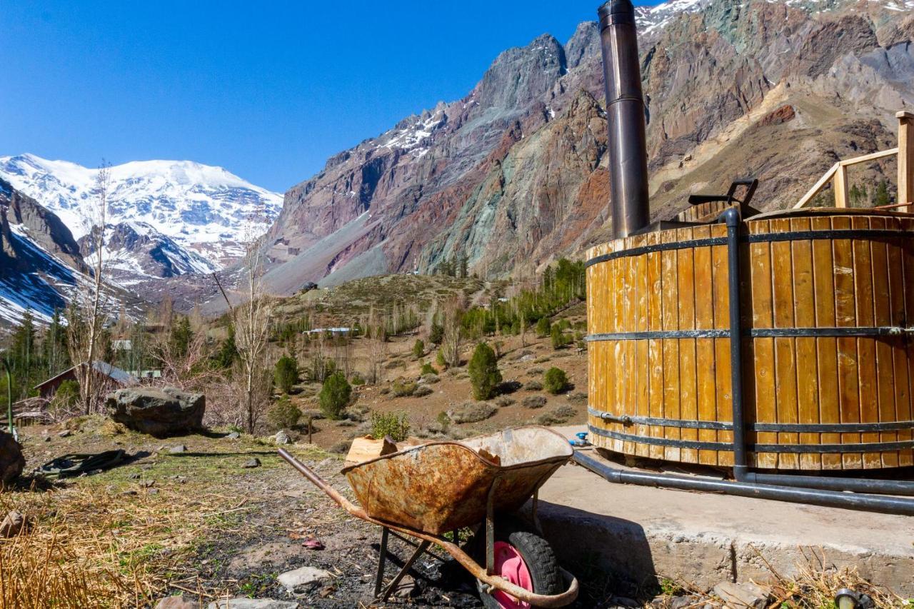 Lodge El Morado Refugio Lo Valdes ภายนอก รูปภาพ