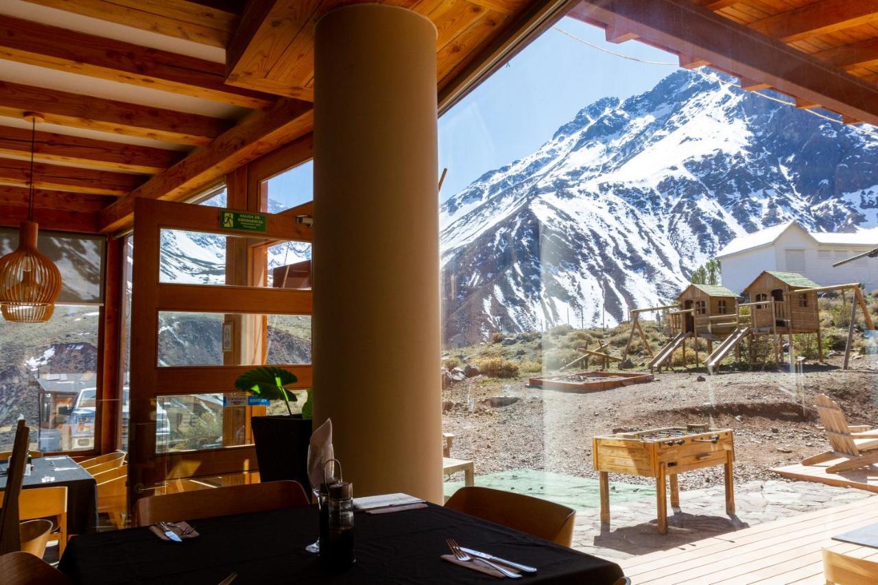 Lodge El Morado Refugio Lo Valdes ภายนอก รูปภาพ