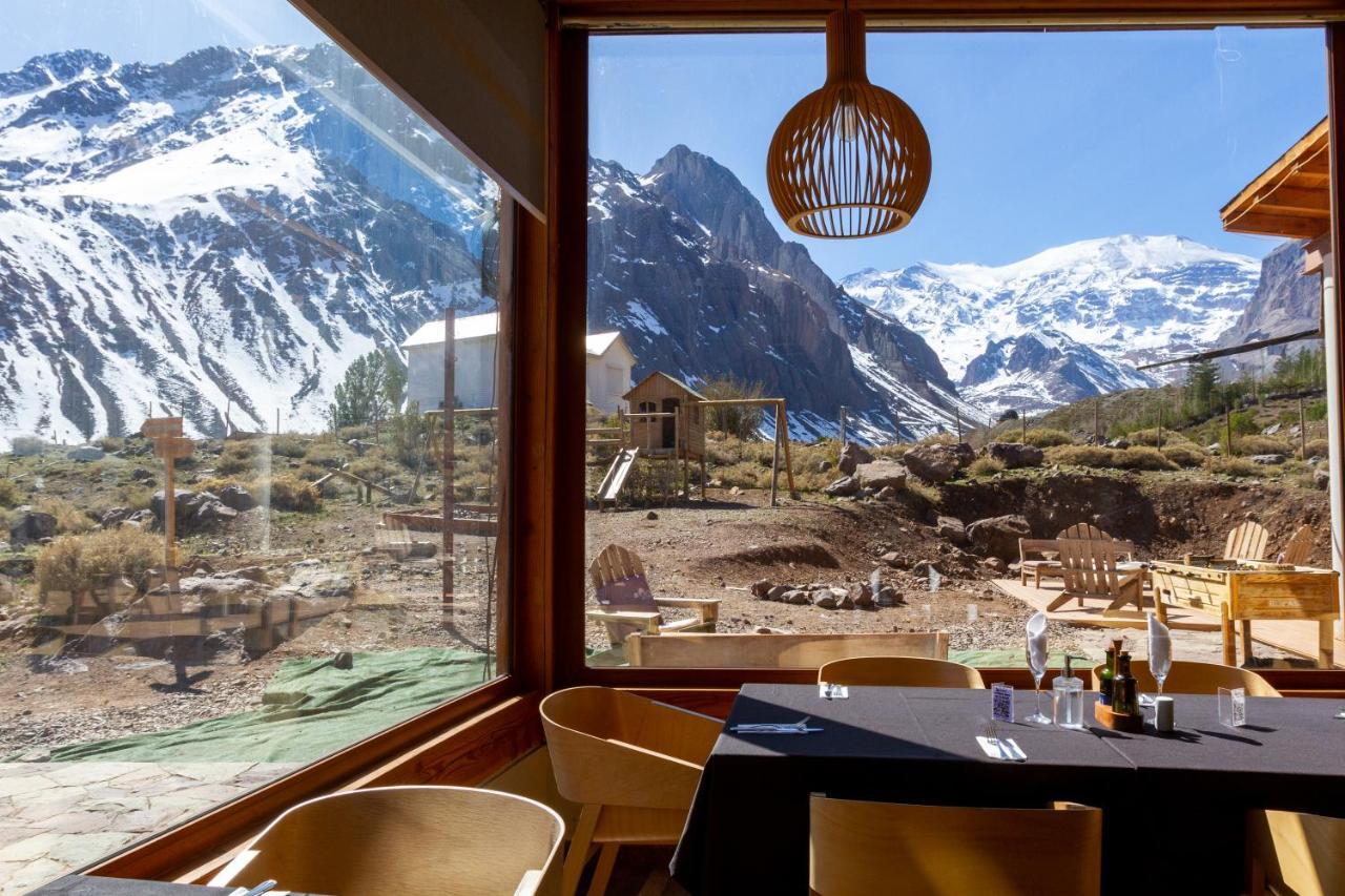 Lodge El Morado Refugio Lo Valdes ภายนอก รูปภาพ