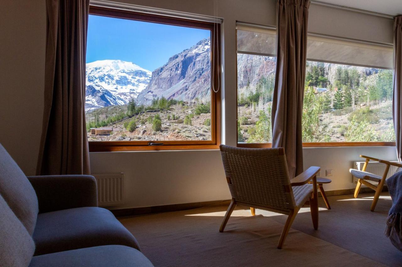 Lodge El Morado Refugio Lo Valdes ภายนอก รูปภาพ