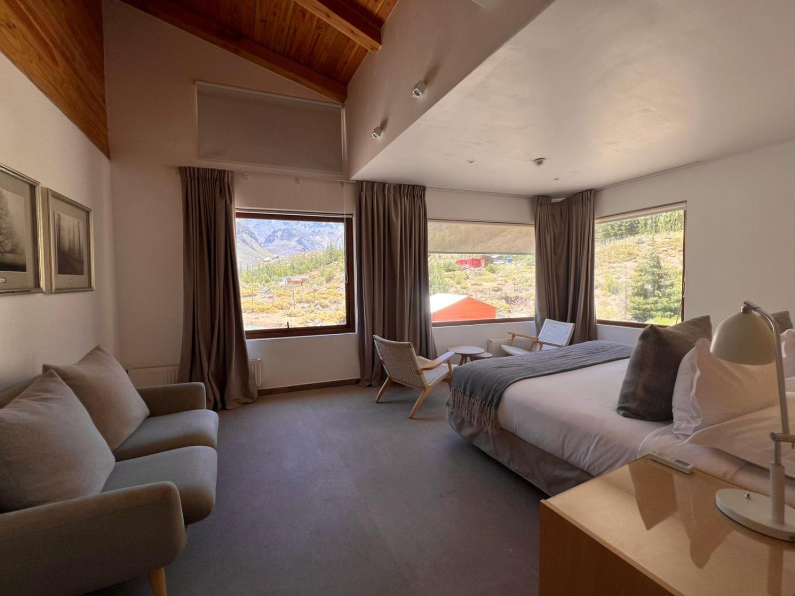 Lodge El Morado Refugio Lo Valdes ภายนอก รูปภาพ