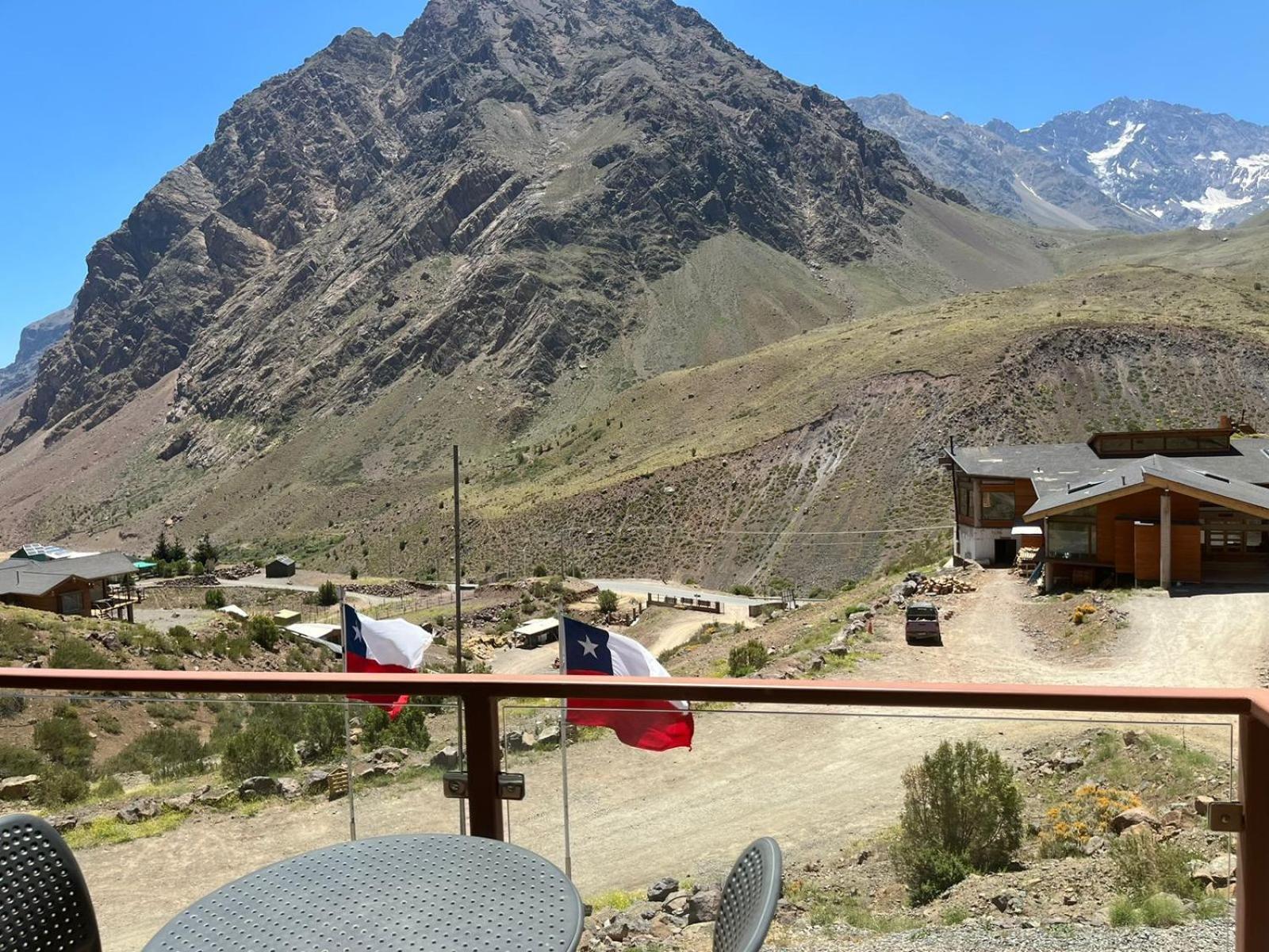 Lodge El Morado Refugio Lo Valdes ภายนอก รูปภาพ